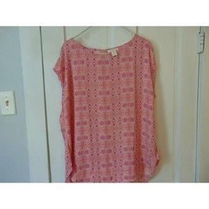 Cynthia Rowley Blouse in Size Xl in great condition 100% polyester